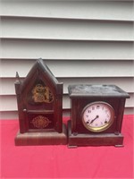 Antique clock parts