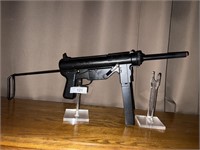 REPLICA MILITARY SUB MACH GUN, CAL 45-M3,