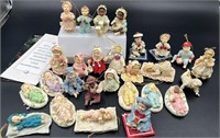 18 Vintage Ashton Drake Christmas Ornaments