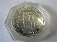 Alaska Centennial Coin 1867-1967