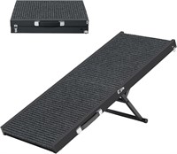 Dog Ramp  39.9' Foldable  Black  39.9x15.7H