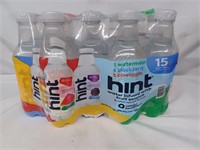 Hint water infused with fruit essence 3 flavors