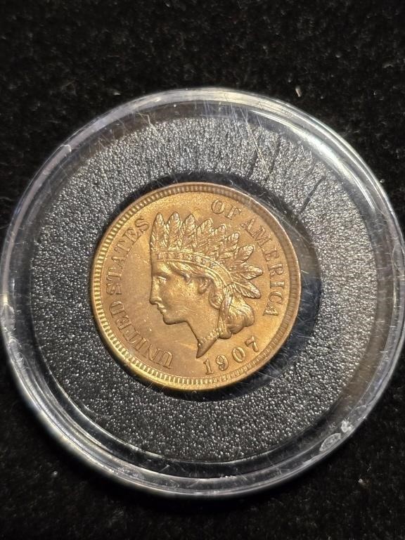 1907 Indian Head Cent