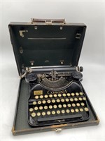 Small Antique LC Smith & Corona Typewriter w/