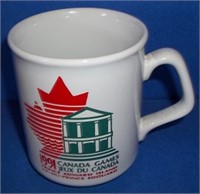 1991 PEI Canada games mug