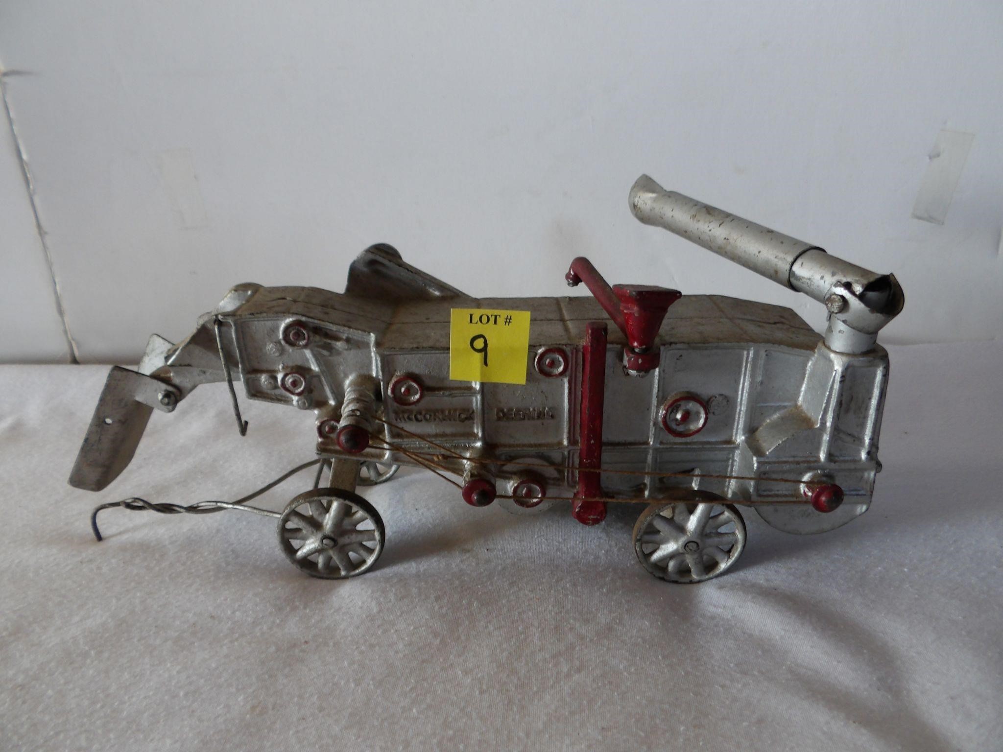 Cast Iron Arcade McCormick Deering Thresher