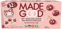 Sealed- Made Good, Soft Baked Mini Cookies, Red Ve