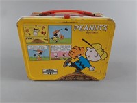 Vtg Peanuts Lunchbox w/ Thermos