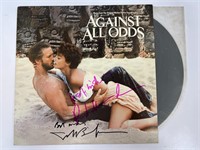 Autograph COA Against all odds vinyl