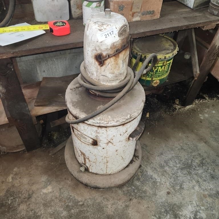 Vintage Graco Oil / Grease Pump, Approx 34" Tall