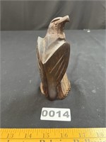 Hand Carved Ironwood Eagle Figurine