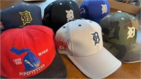 UA Pipefitters Local 636 & Tigers Baseball Caps 6e