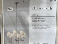 ALLEN AND ROTH CHANDELIER RETAIL $180