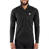 Size Large Carhartt Mens Force Tech Quarter-Zip