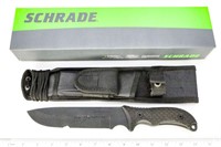Schrade Fixed Blade Knife Fire Starter w/ Sheath