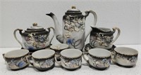 15pcs Vintage Dainty Hand Painted Partial Tea Set