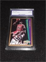 Michael Jordan 1992 Fleer GEM MT 10 #273