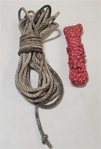 50' Twisted 7/16, 5/16 Braided Rope