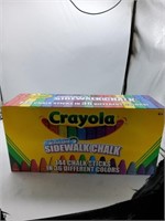 New Crayola Sidewalk Chalk 144Ct