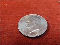 1971 $1 Eisenhower US coin.