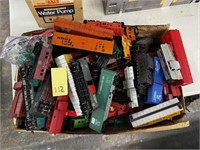 Box of Old Train Cars