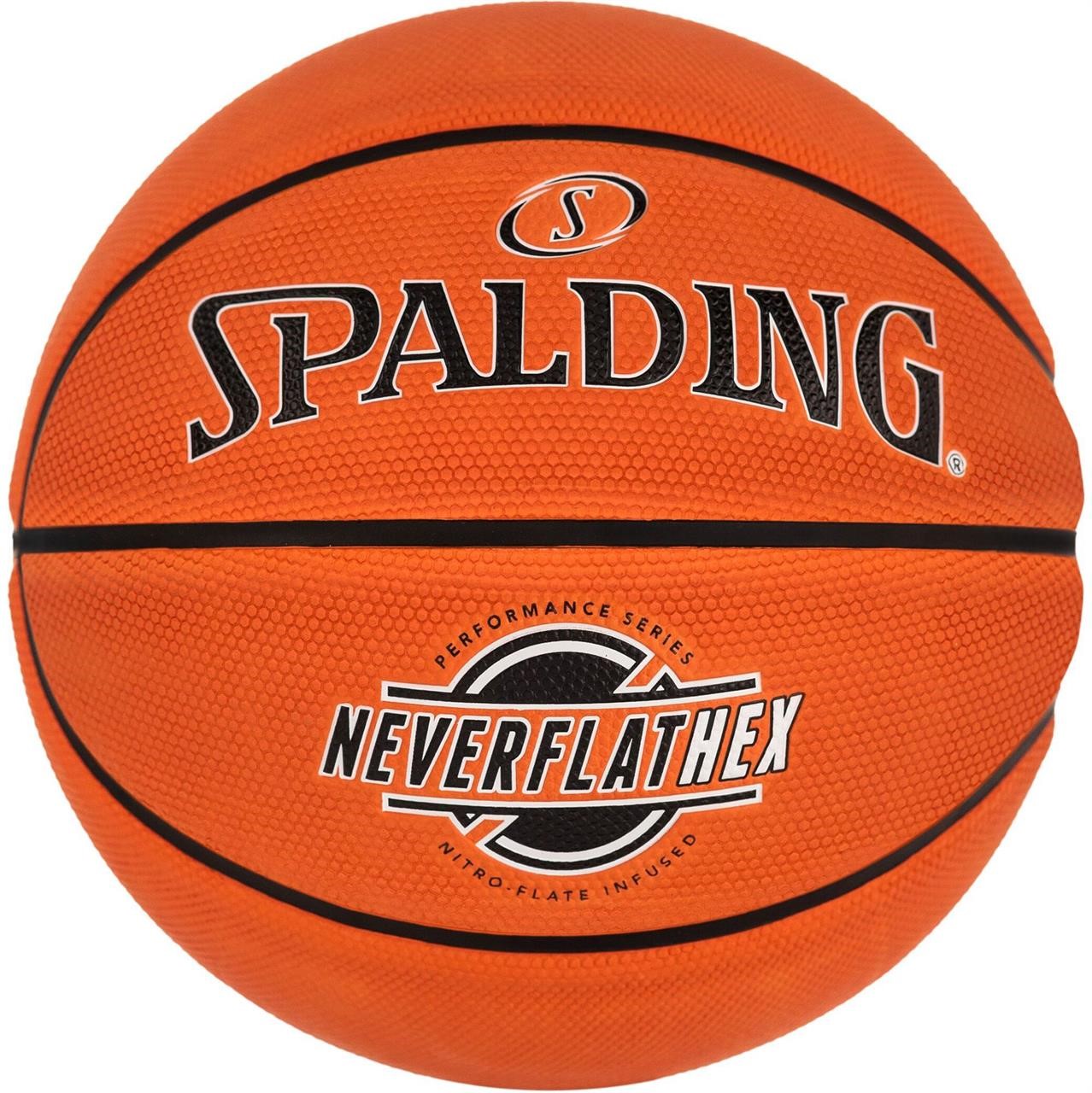 Spalding SGT NeverFlat Hexagrip Basketball