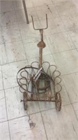 Vintage metal decor