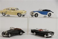 1930 - 1940's Die Cast Collector Cars