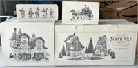 D - HOLIDAY VILLAGE HOUSES & ACCESSORIES (G74)