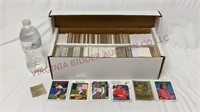MLB Baseball Cards ~ Shoe Storage Box FULL