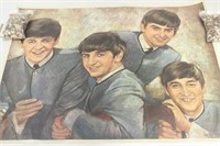 THE BEATLES POSTER LEO JANSEN CANVAS PORTRAIT