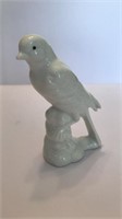 White Porcelain Starling Bird Figurine