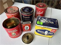 Vintage Tobacco Tins