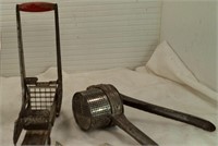 VINTAGE FRENCH FRY CUTTER