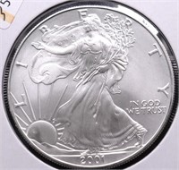 2001 SILVER EAGLE GEM