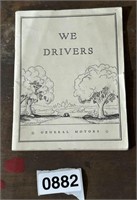 1935 "WE DRIVERS" AUTO SAFETY HANDOUT PUBLICATION