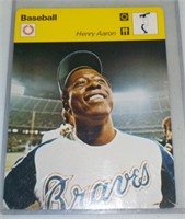 Henry Aaron 1977-79 Sportscasters card 03-16