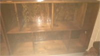 Solid handmade wooden bookshelf