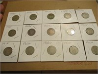 15 V Nickels - 1900-1911