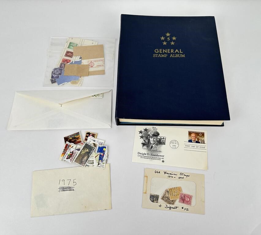 Antique Stamp Album Collection