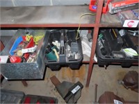3 Tool Boxes & Contents
