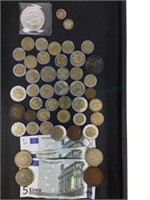 World Wide Coins & Currency (some Silver)
