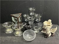 Assorted Tealight Candle Holders, 2 Angel Candle