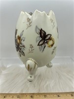 Vintage 1960's Napco Broken Egg Footed Vase Hand