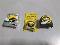 Set Of Stanley Tape Measure