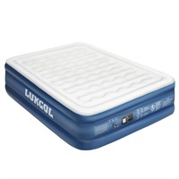 LUXCOL Air Mattress Queen with Built in Pump,