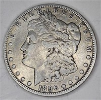 1896 o Better Date Morgan Silver Dollar