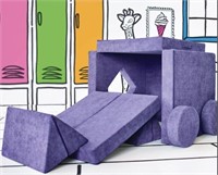 12-Pc Yourigami Kid's Convertible Play Fort,