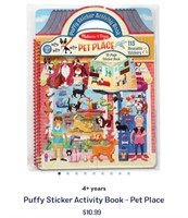 Puffy sticker activity book