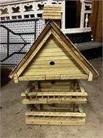 Large Wooden Birdhouse 26x30”